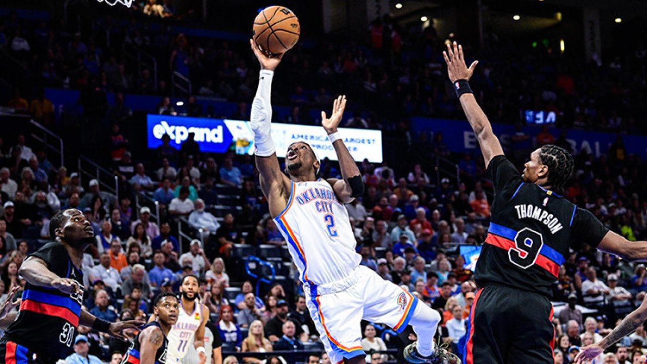 Thunder, sahasında Pistons'ı uzatmada yendi