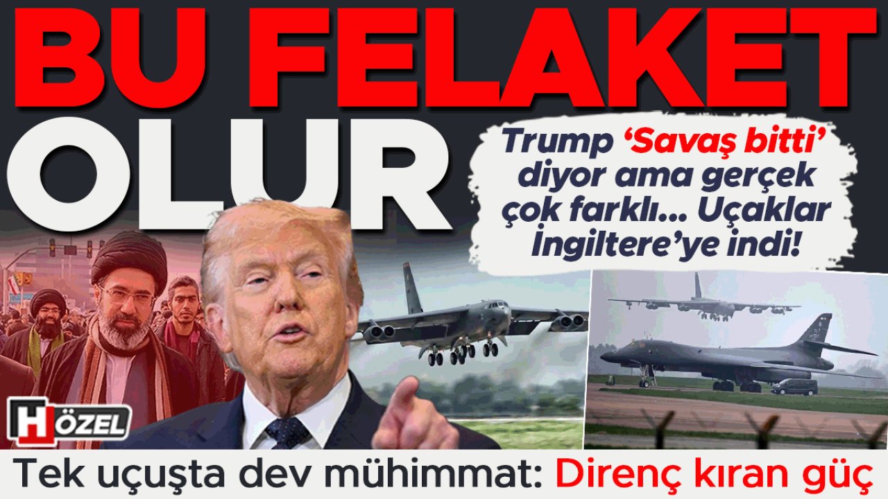 Uçaklar İngiltere'ye indi: ‘Bu felaket olur!’ Tek uçuşta dev mühimmat, direnç kıran güç