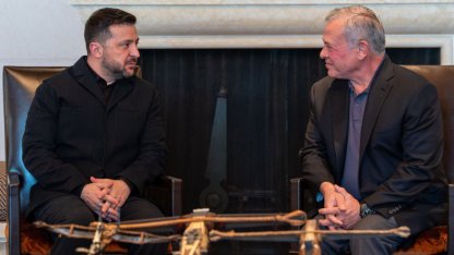 Ukrayna Devlet Başkanı Zelenski ile Ürdün Kralı 2. Abdullah ile görüştü