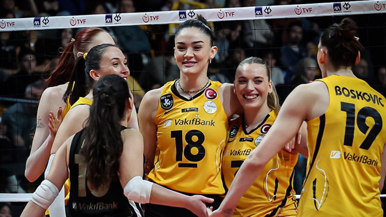 VakıfBank CEV Şampiyonlar Ligi'nde Numia Vero Volley ile karşılaşacak!