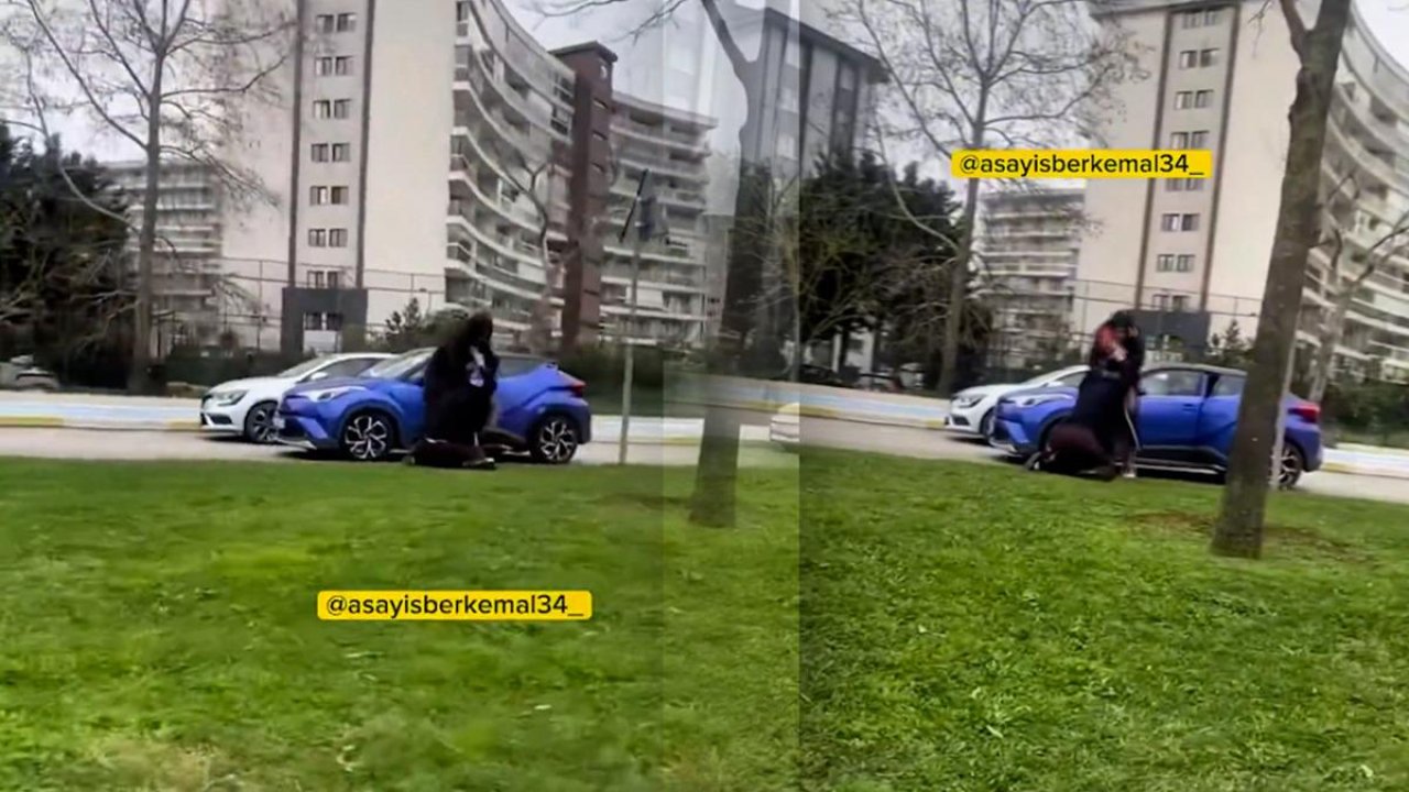 Yer: Pendik! 2 kadın sürücü saç saça baş başa kavgaya tutuştu: "Ejderha kadınlar sizi..."