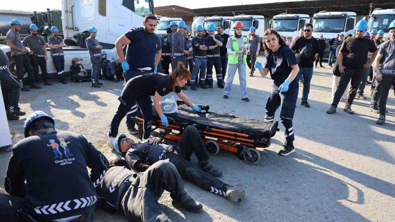 112 görevlileri tatbikatı gerçek zannetti