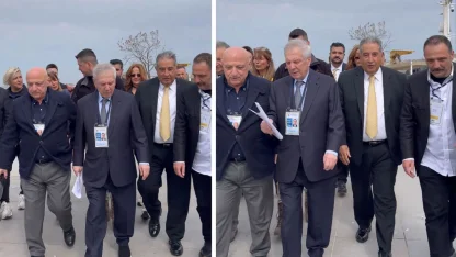 Aziz Yıldırım ve Mahmut Uslu arasında dikkat çeken diyalog