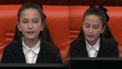 Çocuk başkandan Meclis'i duygulandıran sözler! "Hepimizi derinden etkiledi"