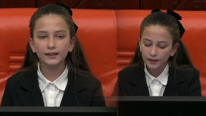 Çocuk başkandan Meclis'i duygulandıran sözler! "Hepimizi derinden etkiledi"