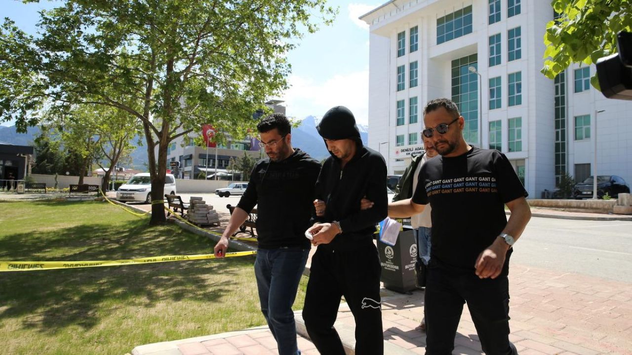 Denizli'de tartıştığı arkadaşını bıçakla öldüren kişi tutuklandı