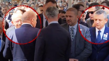 Dip dibe gelip selamlaşmadılar: Cenazede Özel ile Kılıçdaroğlu arasında soğuk rüzgarlar