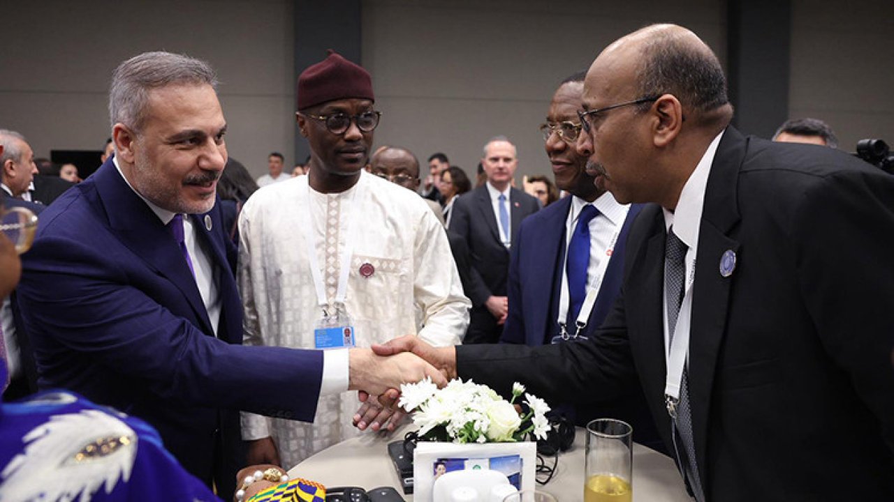 Dışişleri Bakanı Hakan Fidan Antalya Diplomasi Forumu'nda Afrika etkinliği resepsiyonuna katıldı