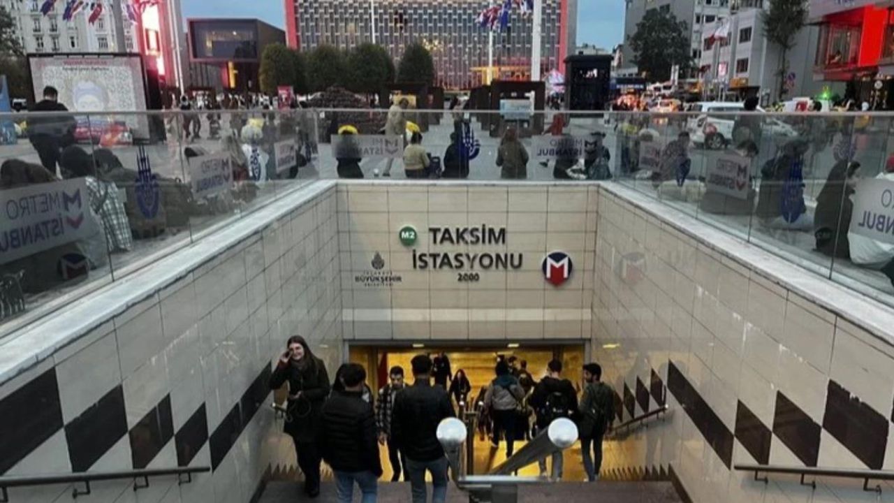 İstanbul Valiliği duyurdu: Taksim metro ve füniküler hattı kapatıldı