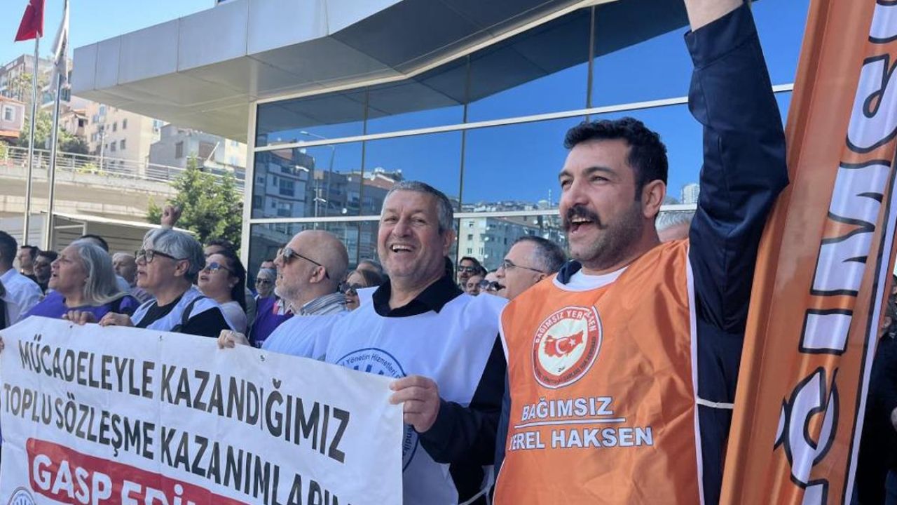 İzmir'de bazı belediyelerde maaş krizi! 3 ilçede memurlar eylemde