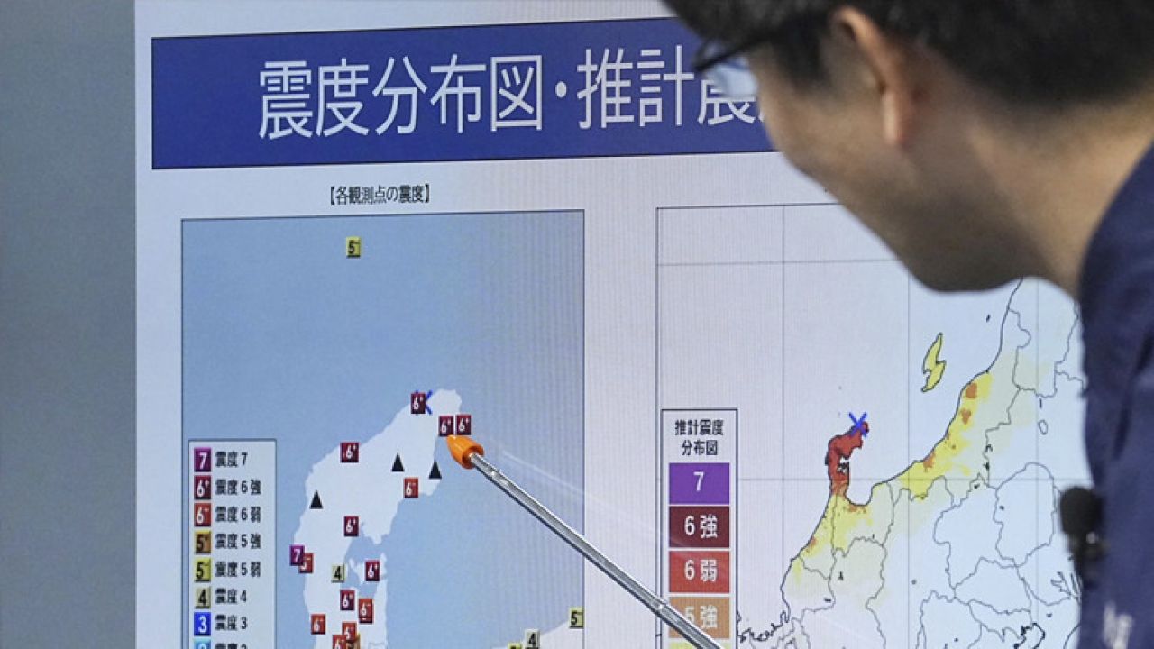 Japonya'da 6.2 büyüklüğünde deprem