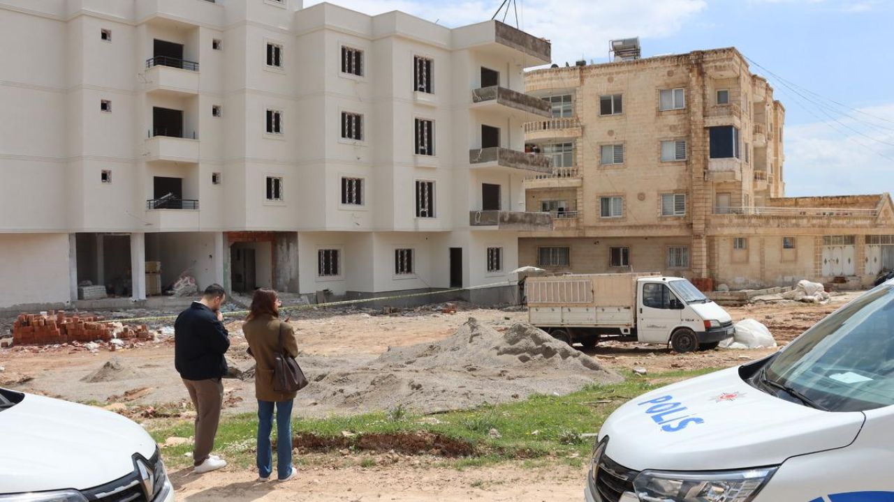 Mardin'de acı olay! İnşaattan düşen işçi hayatını kaybetti