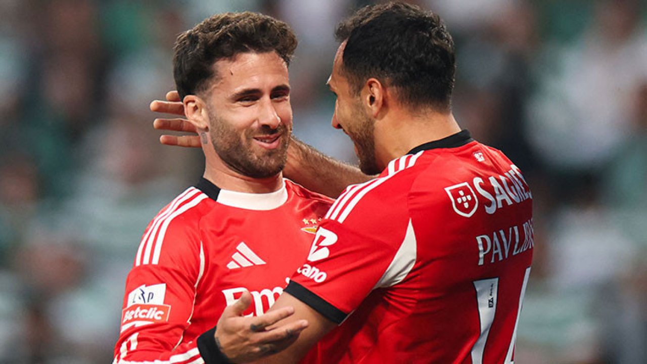 Mourinho'lu Benfica, Lizbon derbisinde Rafa Silva'nın son dakika golüyle güldü!