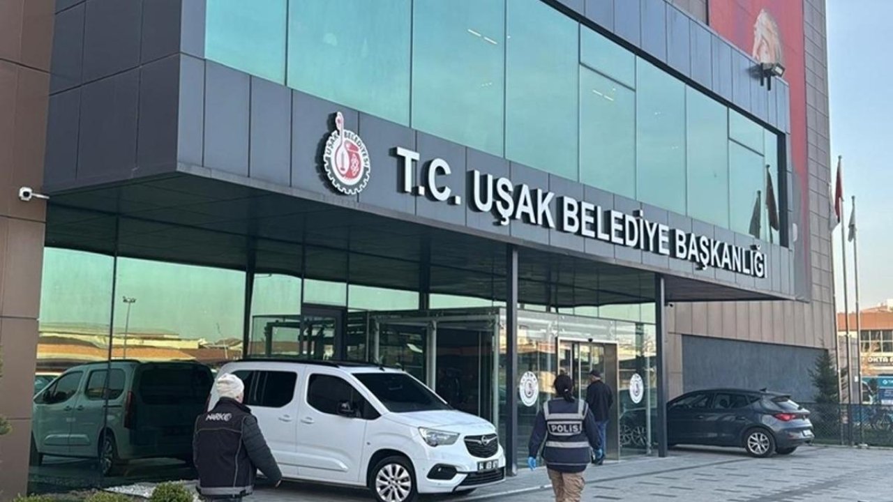 SON DAKİKA |  Uşak Belediyesi'ne 2. dalga operasyon: 25 gözaltı kararı