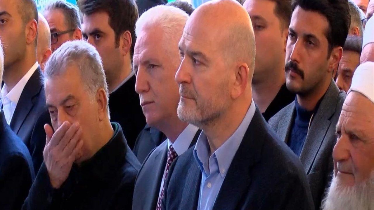 Süleyman Soylu'nun amcası son yolculuğuna uğurlandı