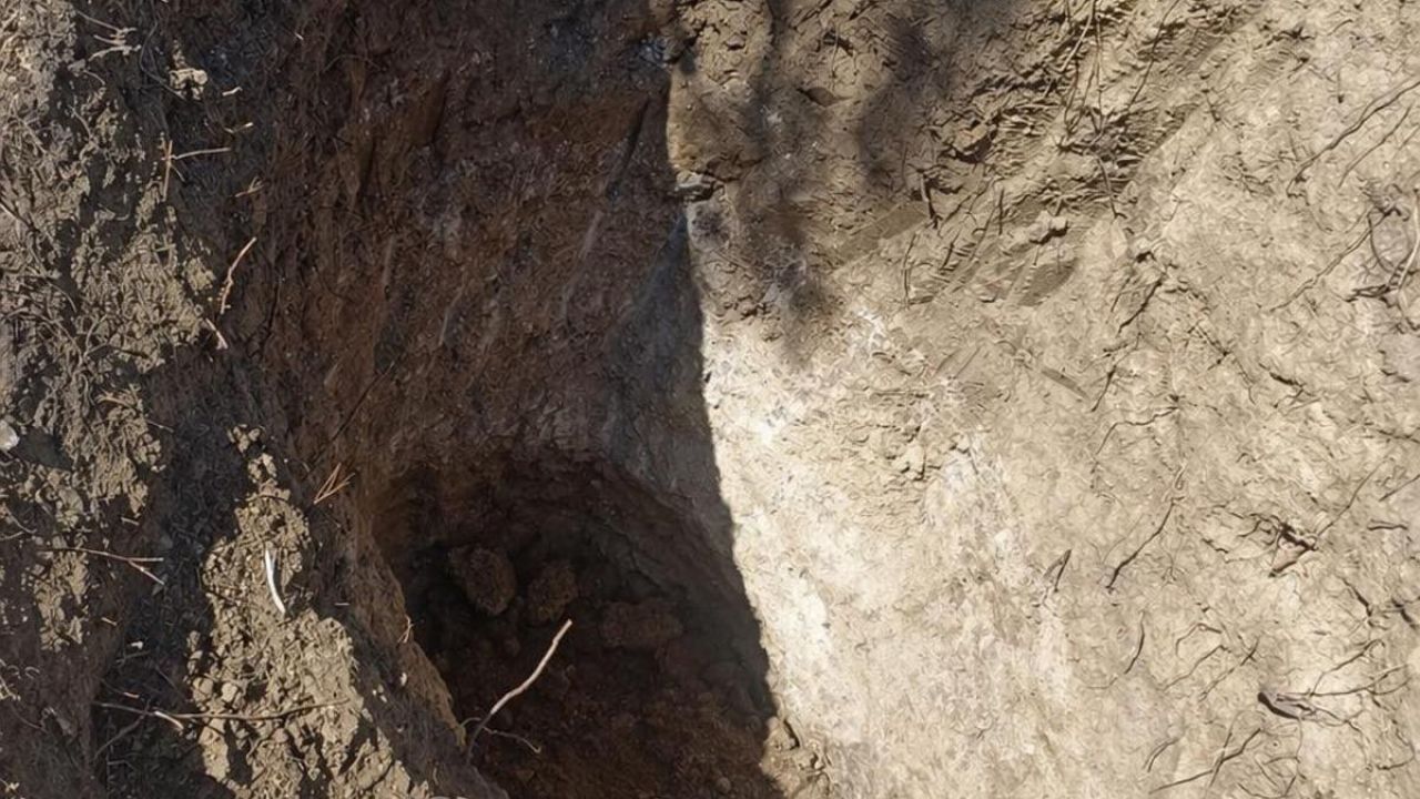 Tekirdağ’da mezarlıkta define aradılar