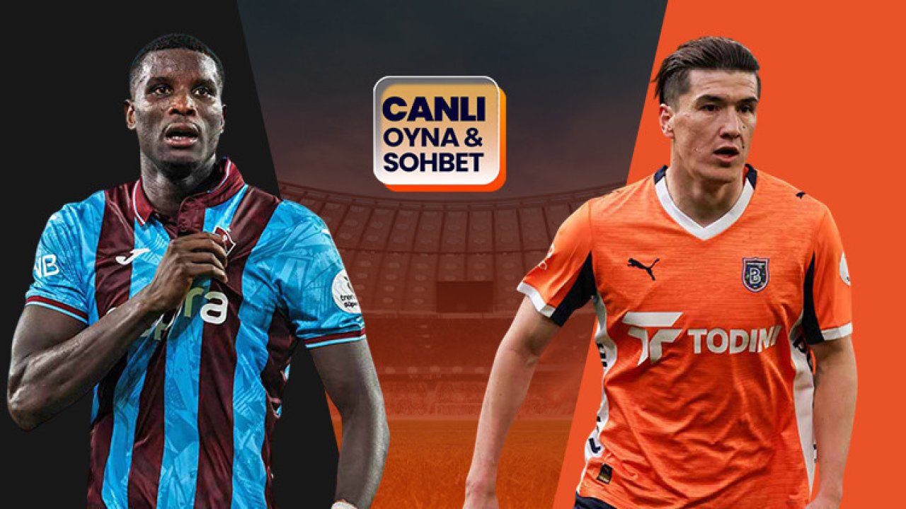 Trabzonspor, Başakşehir'i ağırlıyor! Maçın heyecanı canlı sohbet ile Misli'de