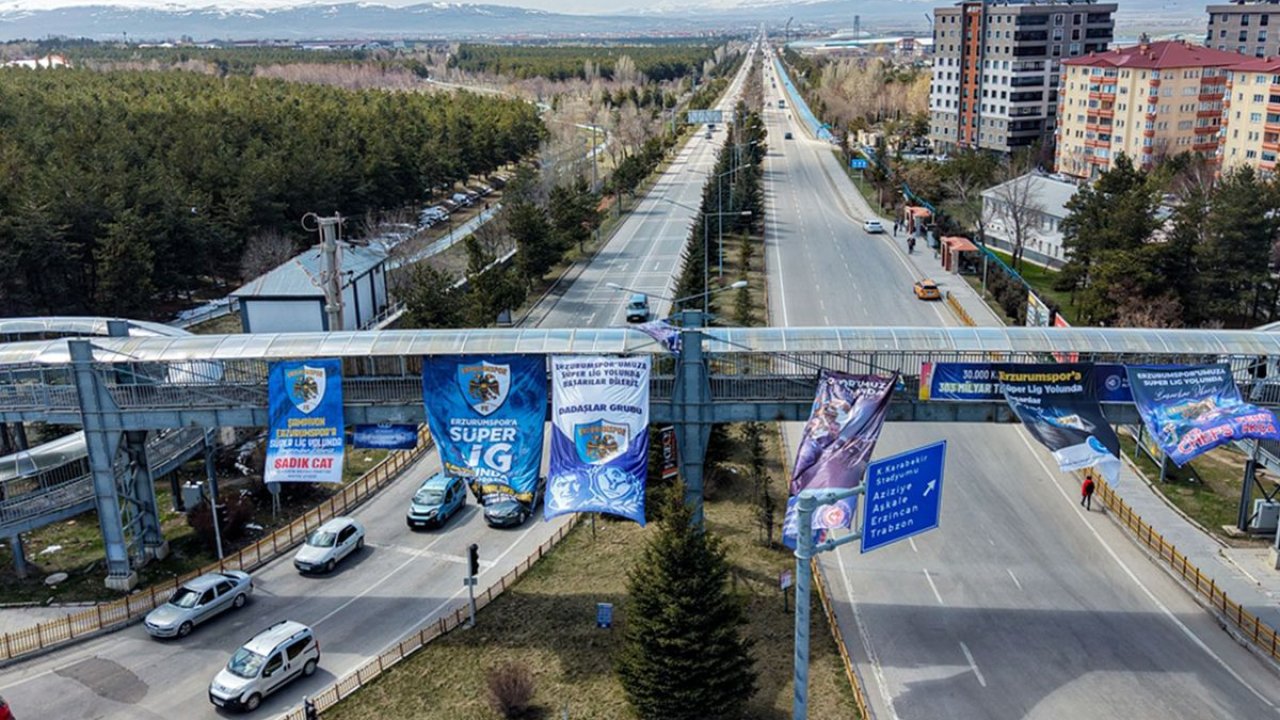 Tüm şehir hazır! Erzurumspor Süper Lig'e çıkmak için saatleri sayıyor