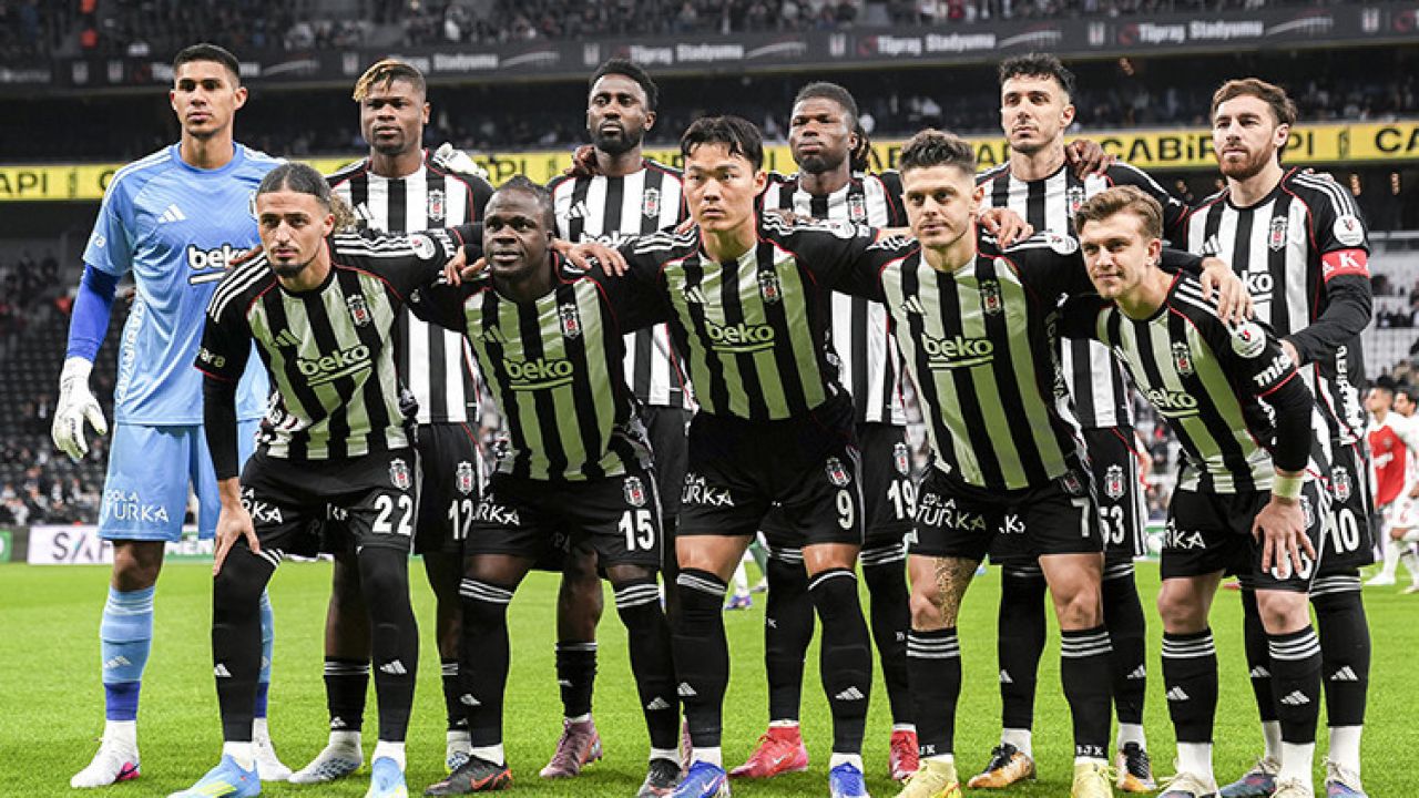 Beşiktaş'ın Gaziantep FK kadrosu belli oldu! 3 eksik var