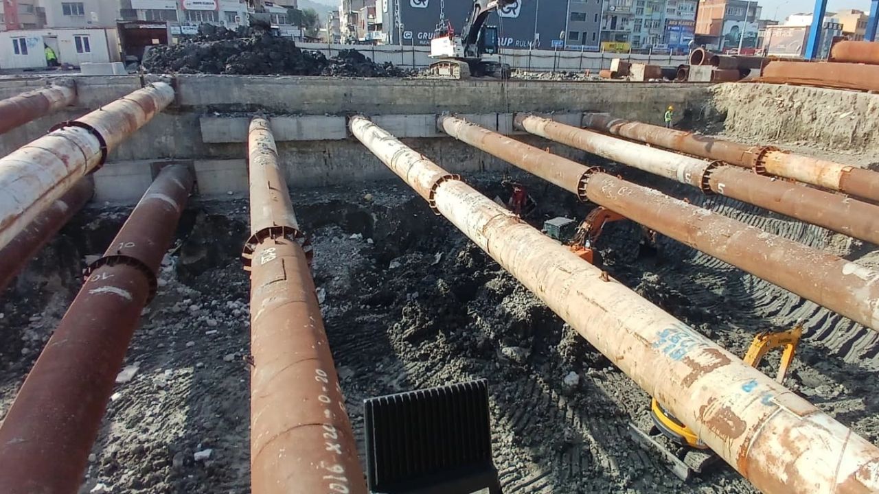 Halkapınar yeraltı araç depolama tesisi şekilleniyor