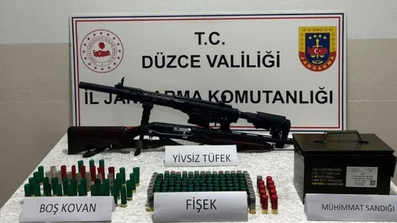 Havaya ateş eden 2 kişi yakalandı