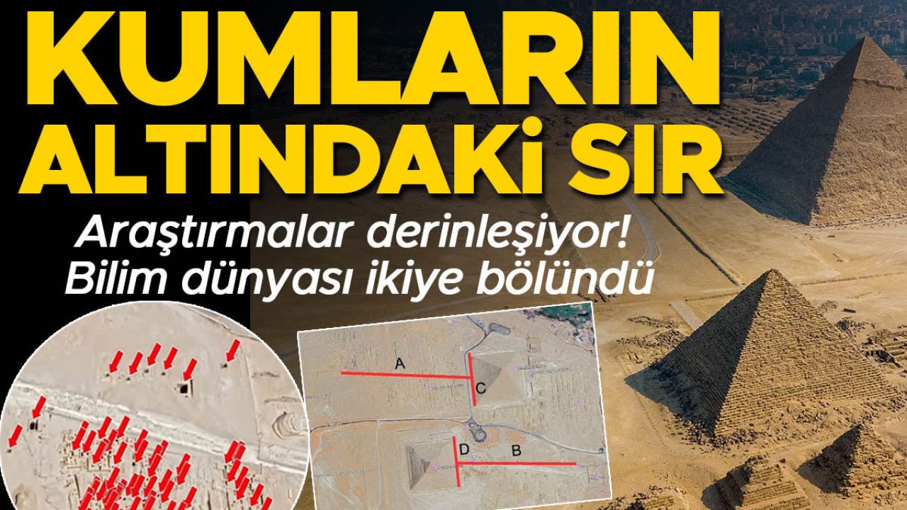 Kumların altındaki sır! Piramitlerdeki gelişme bilim dünyasını ikiye böldü… Bu kez farklı olan nedir?