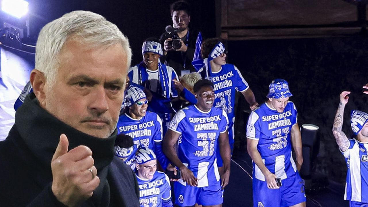 Mourinho’dan şampiyon Porto’ya tebrik mesajı!