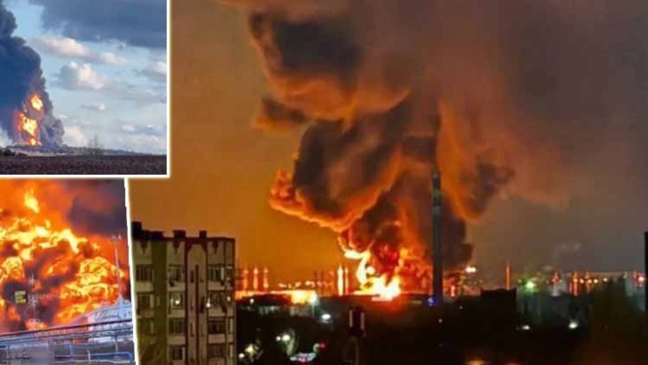 Rusya'da peş peşe saldırılar: Stratejik hedefler vuruldu... Acil durum ilan edildi