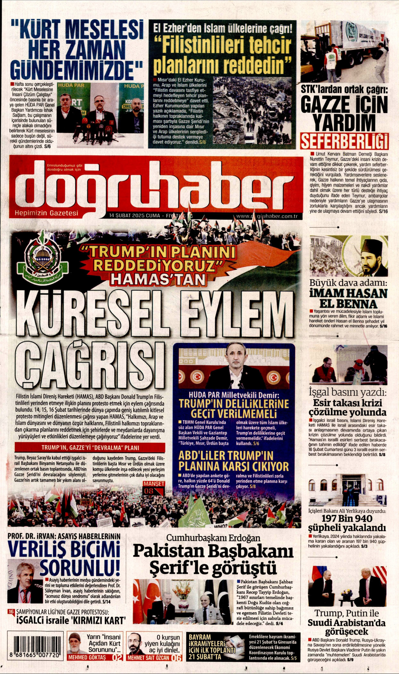 DOĞRU HABER Gazete Manşeti