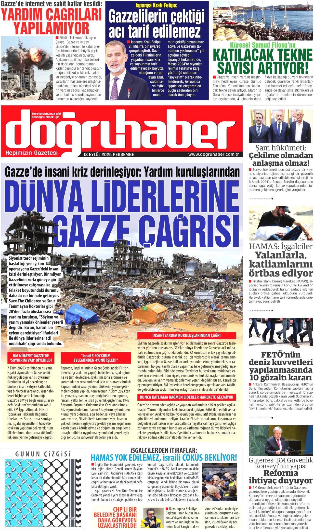 DOĞRU HABER Gazete Manşeti