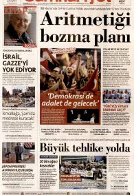 CUMHURİYET Gazete Manşeti