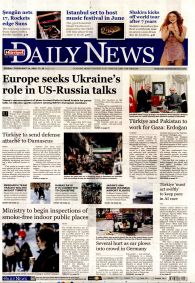 HÜRRİYET DAİLY NEWS Gazete Manşeti