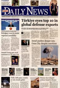 HÜRRİYET DAİLY NEWS Gazete Manşeti