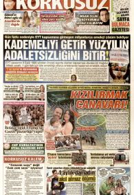 KORKUSUZ Gazete Manşeti