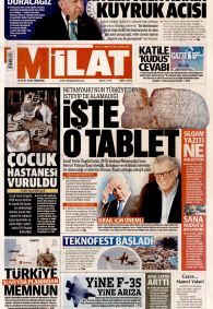 MİLAT Gazete Manşeti