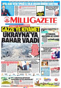 MİLLİ GAZETE Gazete Manşeti
