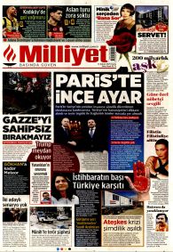 MİLLİYET Gazete Manşeti