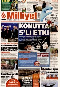 MİLLİYET Gazete Manşeti