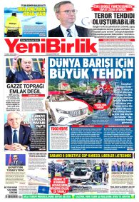 YENİBİRLİK Gazete Manşeti